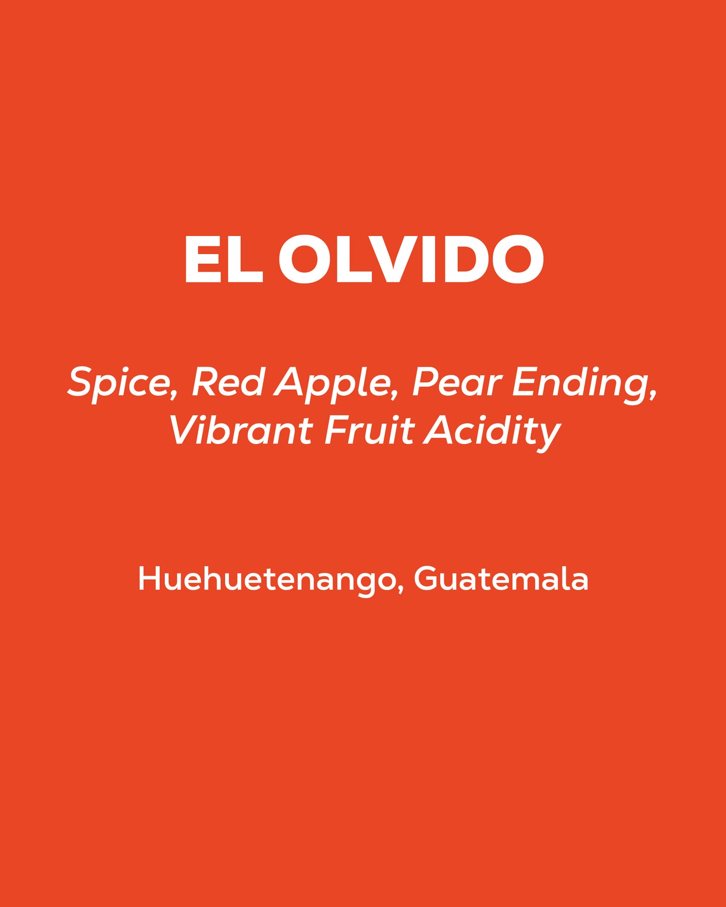 Guatemala - El Olvido