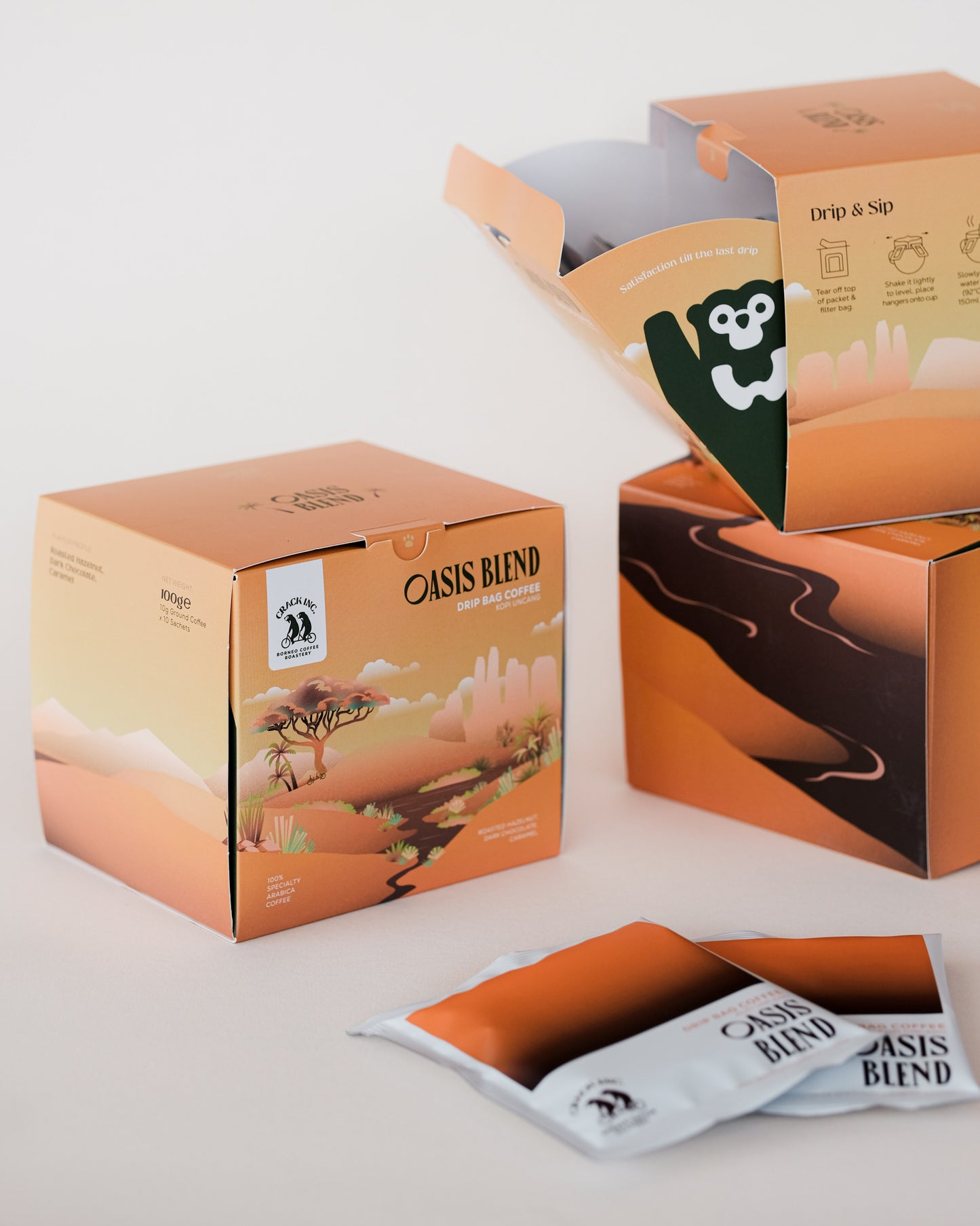 Oasis Blend Drip Bag Coffee (8 sachets)